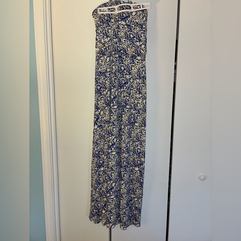 The Limited New With Tags Strapless Patterned Dress